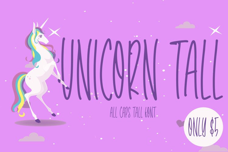 unicorn tall font migliori